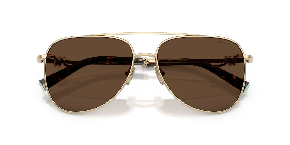 Tiffany 0TF3116 61933G 59 Pale Gold/ Light Brown