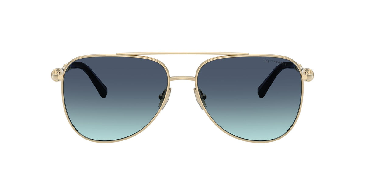 Tiffany 0TF3116 62029S 59 Pale Gold/ Azure Gradient Blue