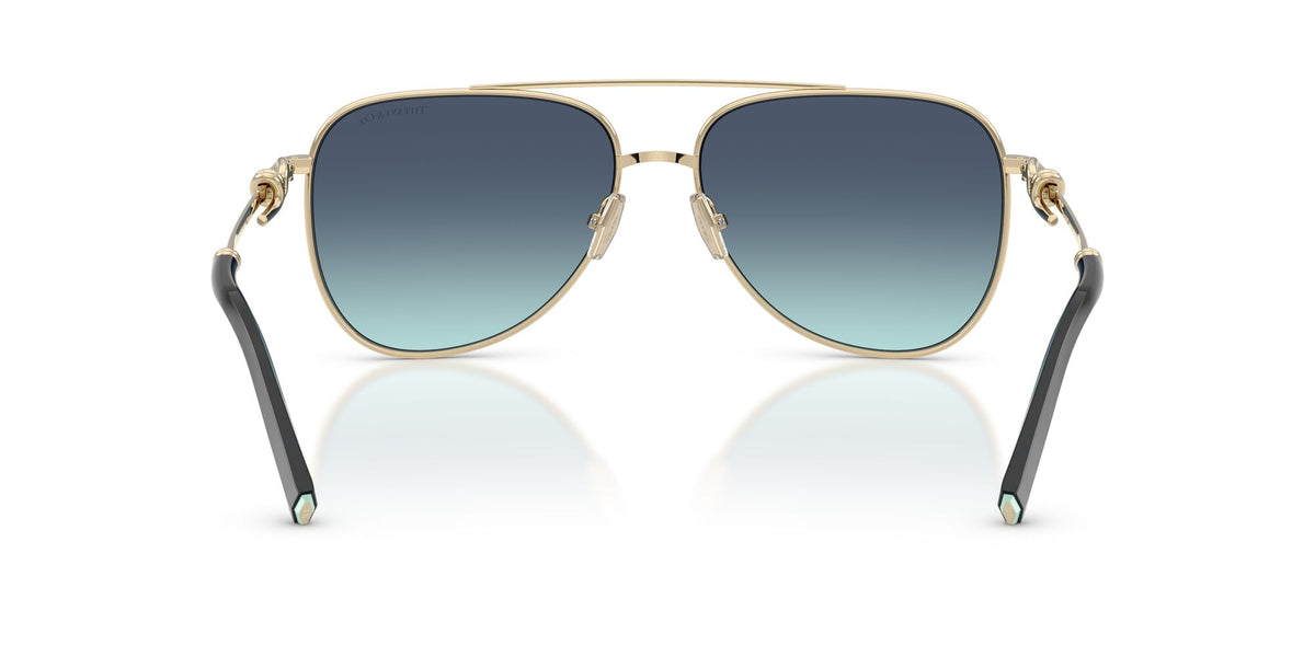 Tiffany 0TF3116 62029S 59 Pale Gold/ Azure Gradient Blue