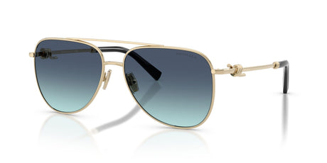 Tiffany 0TF3116 62029S 59 Pale Gold/ Azure Gradient Blue