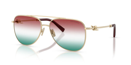 Tiffany 0TF3116 6230EL 59 Pale Gold/ Gradient Green Bordeaux