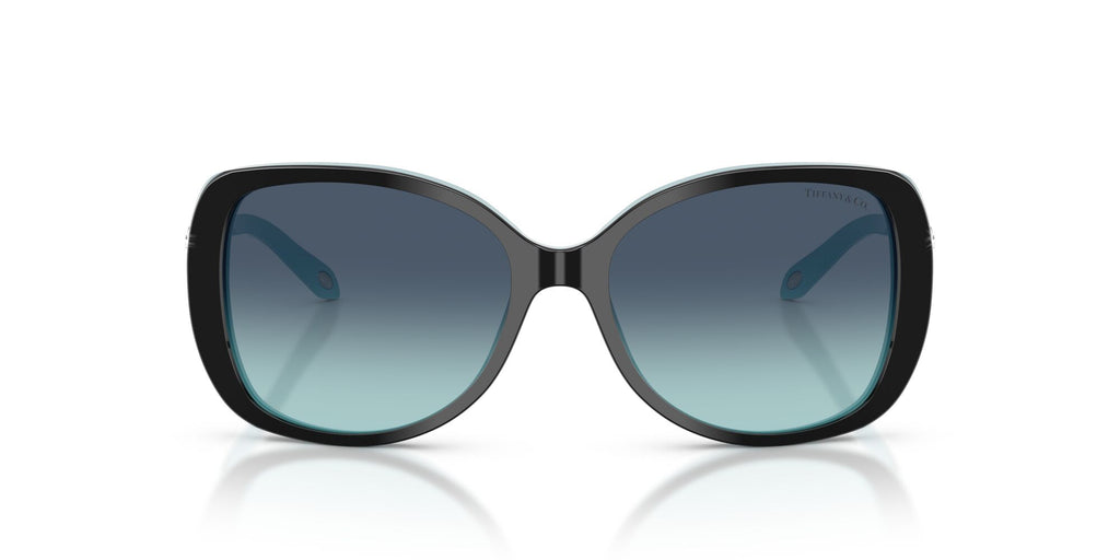 Tiffany 0TF4121B 80559S 55 Black On Tiffany Blue / Tiffany Blue Gradient
