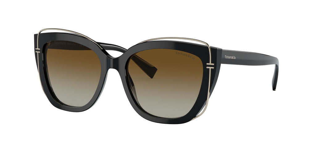 Tiffany 0TF4148 8364T5 54 Black / Polar Brown Gradient  Polarised