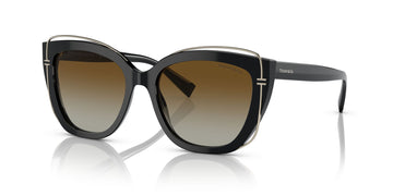 Tiffany 0TF4148 8364T5 54 Black / Polar Brown Gradient  Polarised