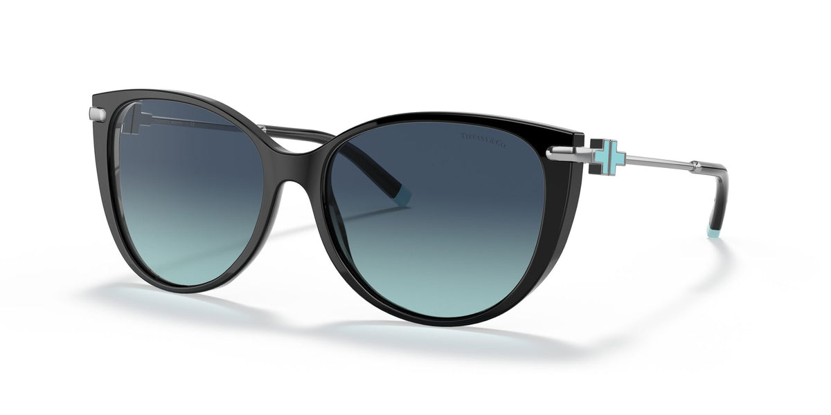 Tiffany 0TF4178 80019S 57 Black / Azure Gradient Blue
