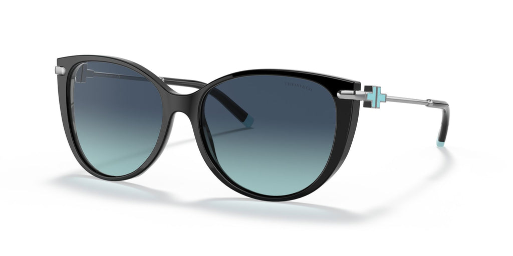 Tiffany 0TF4178 80019S 57 Black / Azure Gradient Blue