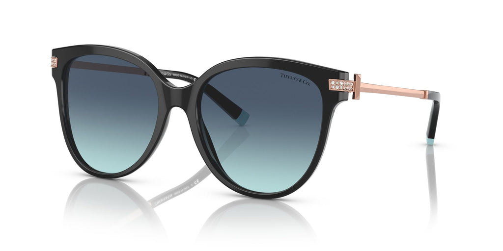 Tiffany 0TF4193B 80019S 55 Black / Azure Gradient Blue