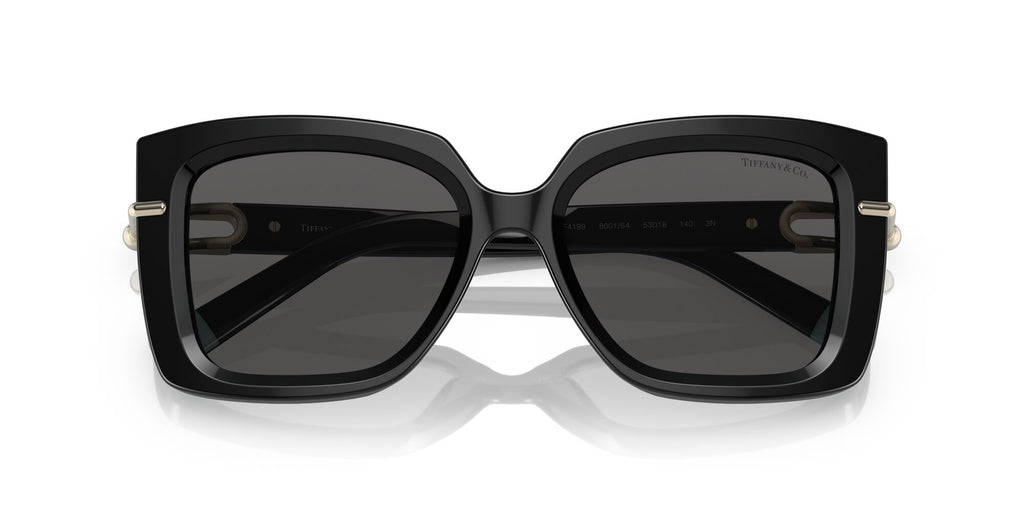 Tiffany 0TF4199 8001S4 53 Black / Dark Grey
