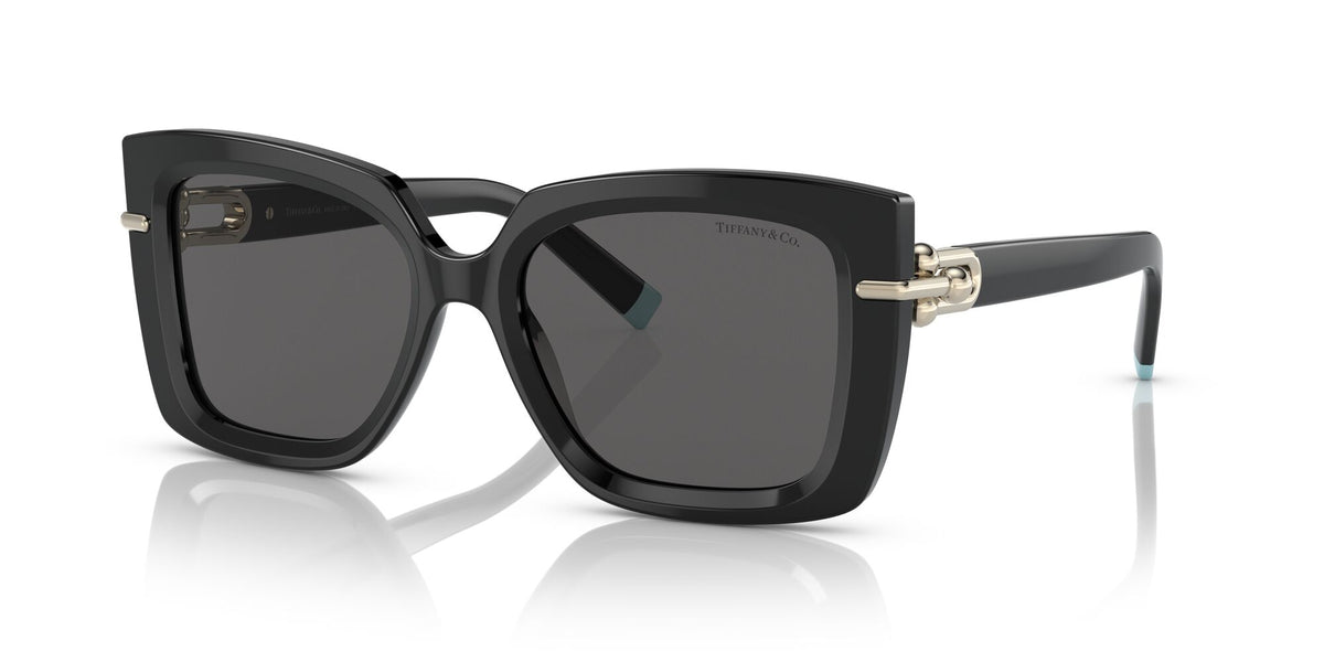 Tiffany 0TF4199 8001S4 53 Black / Dark Grey