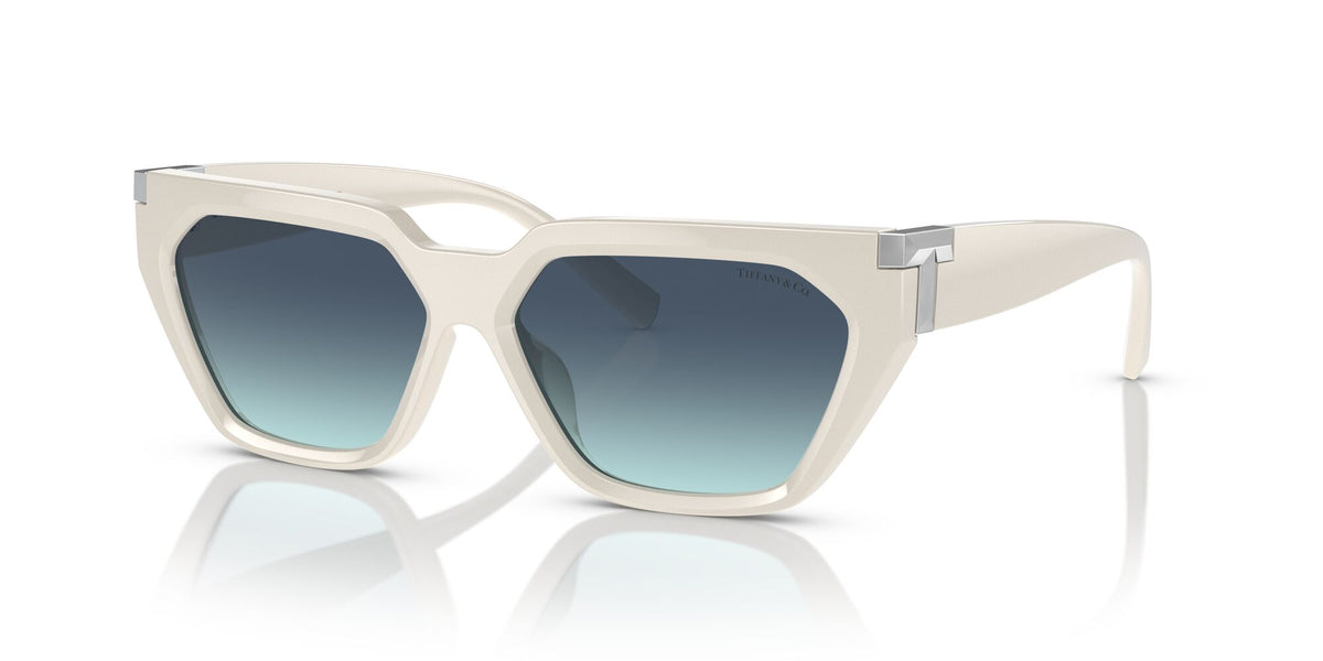 Tiffany 0TF4205U 83699S 56 Ivory / Azure Gradient Blue