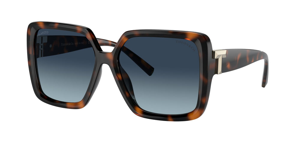Tiffany 0TF4206U 80154U 58 Havana / Azure Gradient Dark Blue Polar  Polarised