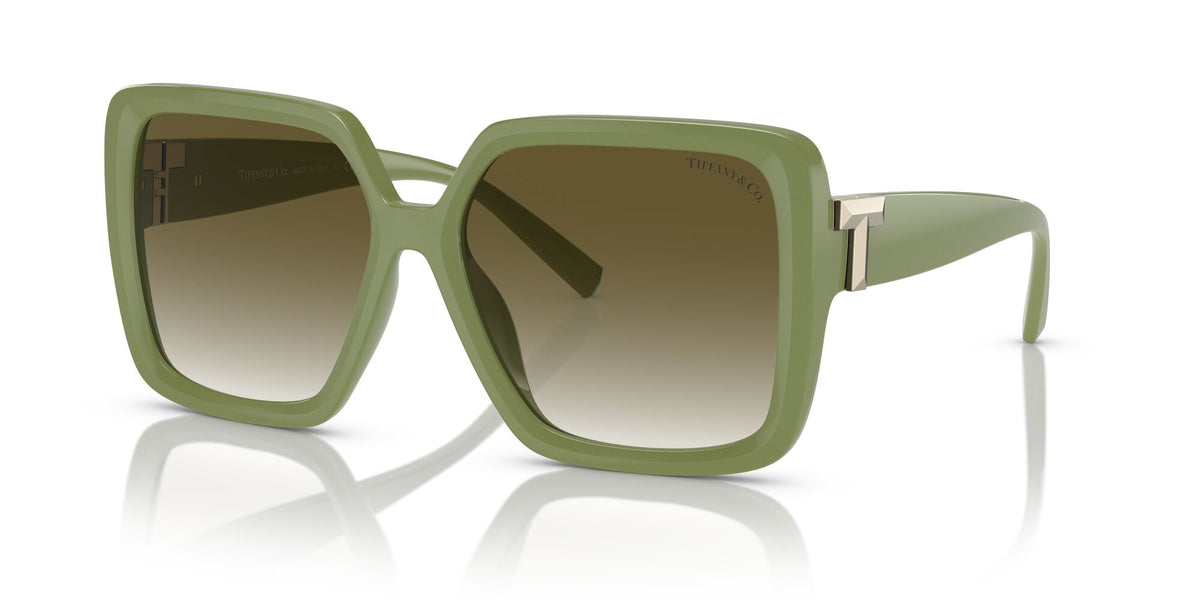 Tiffany 0TF4206U 83687Z 58 Khaki / Light Grey Gradient Green
