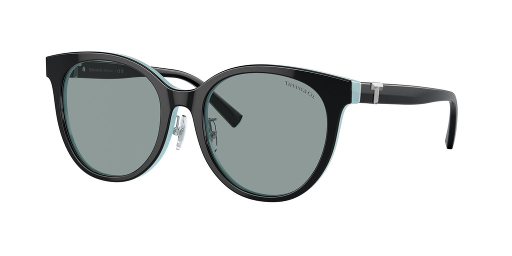 Tiffany 0TF4209D 8055/1 54 Black On Tiffany Blue / Dark Grey