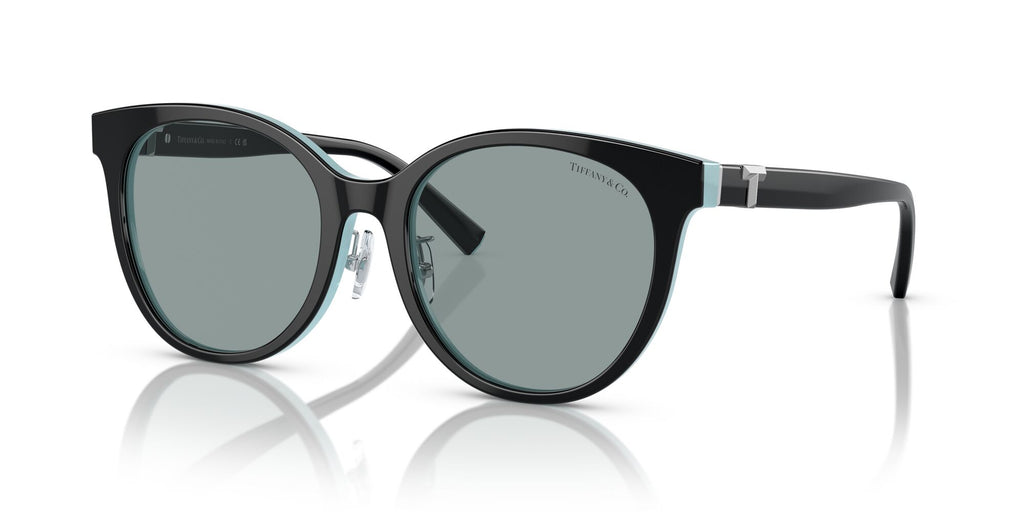 Tiffany 0TF4209D 8055/1 54 Black On Tiffany Blue / Dark Grey