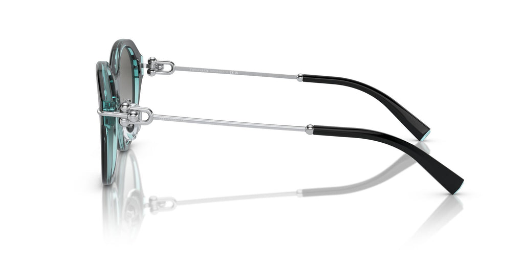 Tiffany 0TF4210D 82853C 54 Black On Crystal Tiffany Blue / Grey Gradient