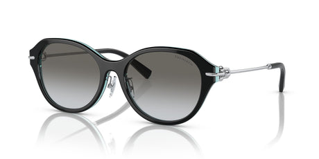 Tiffany 0TF4210D 82853C 54 Black On Crystal Tiffany Blue / Grey Gradient