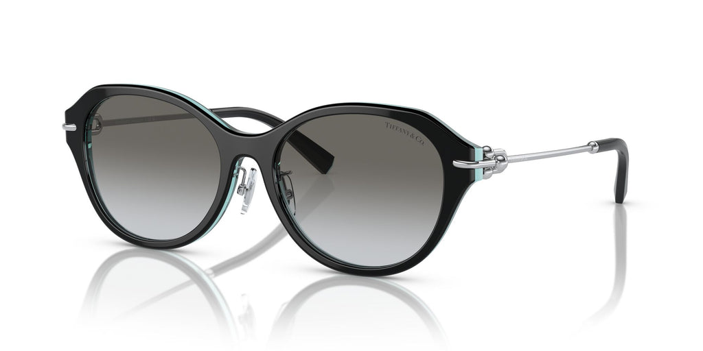 Tiffany 0TF4210D 82853C 54 Black On Crystal Tiffany Blue / Grey Gradient