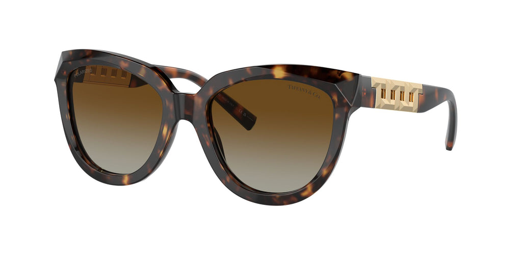 Tiffany 0TF4215F 8015T5 53 Havana / Polar Brown Gradient  Polarised