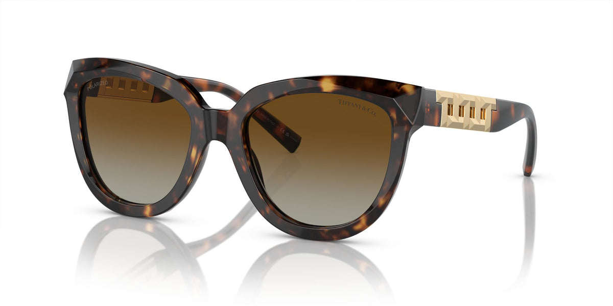 Tiffany 0TF4215F 8015T5 53 Havana / Polar Brown Gradient  Polarised