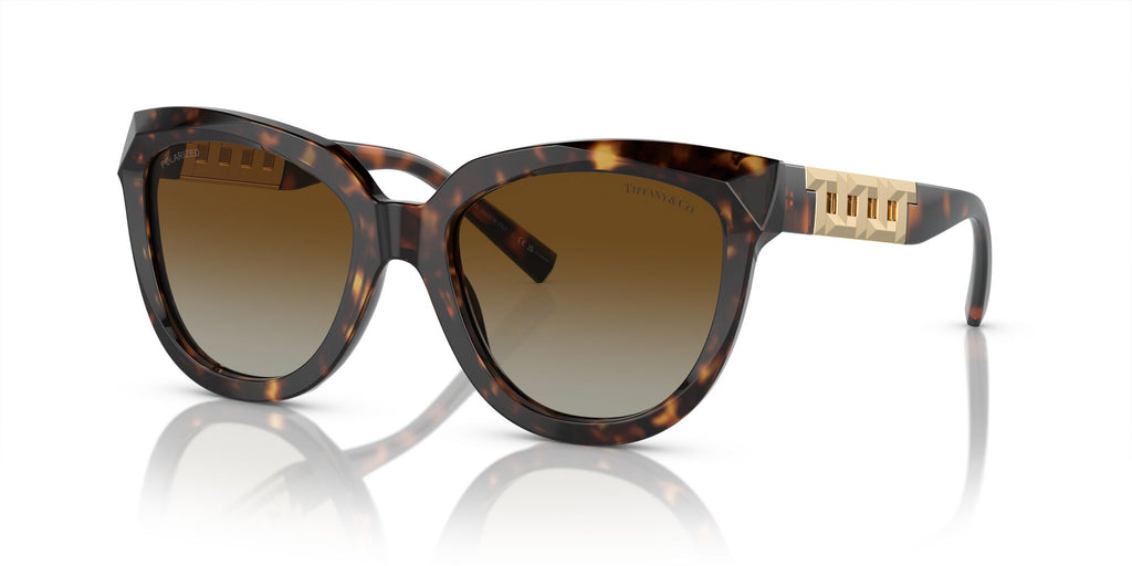 Tiffany 0TF4215F 8015T5 53 Havana / Polar Brown Gradient  Polarised