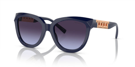 Tiffany 0TF4215F 83964Q 53 Dark Blue / Violet Gradient Grey