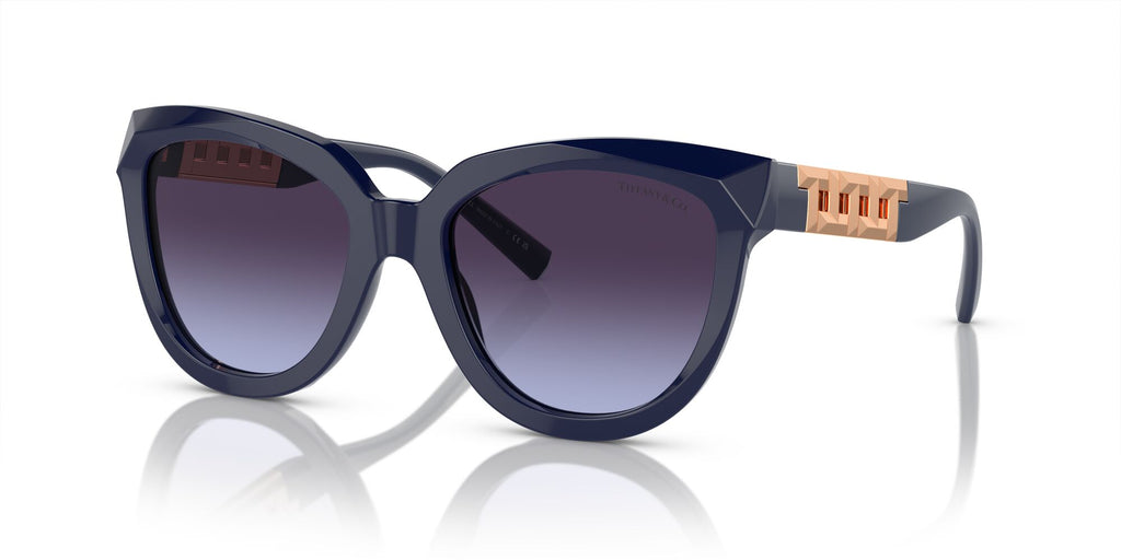 Tiffany 0TF4215F 83964Q 53 Dark Blue / Violet Gradient Grey