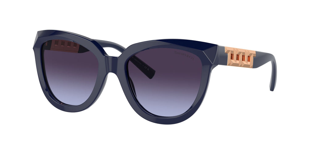 Tiffany 0TF4215 83964Q 53 Dark Blue / Violet Gradient Grey