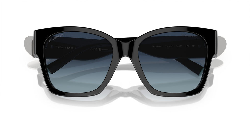 Tiffany 0TF4216F 83944U 54 Black / Azure Gradient Dark Blue Polar  Polarised