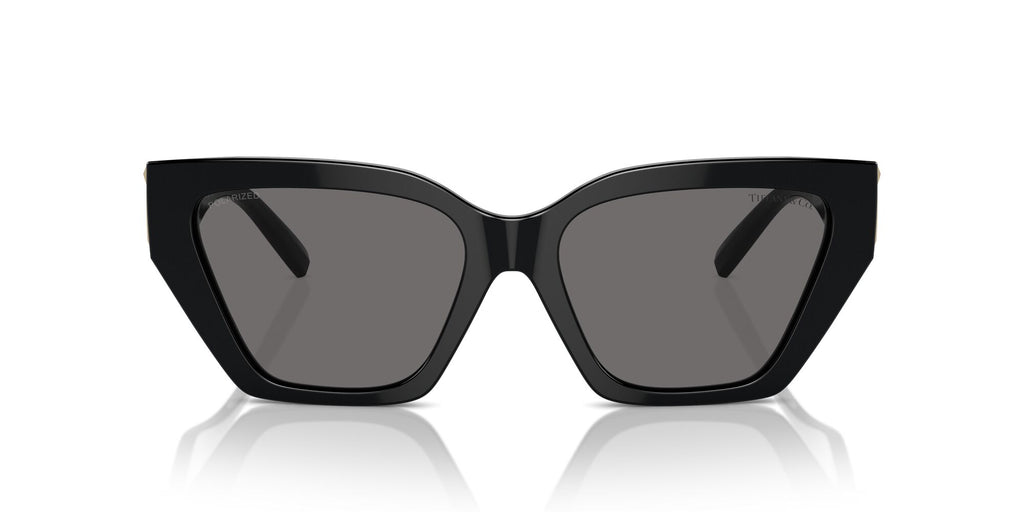 Tiffany 0TF4218F 800181 55 Black / Dark Grey Polarized  Polarised