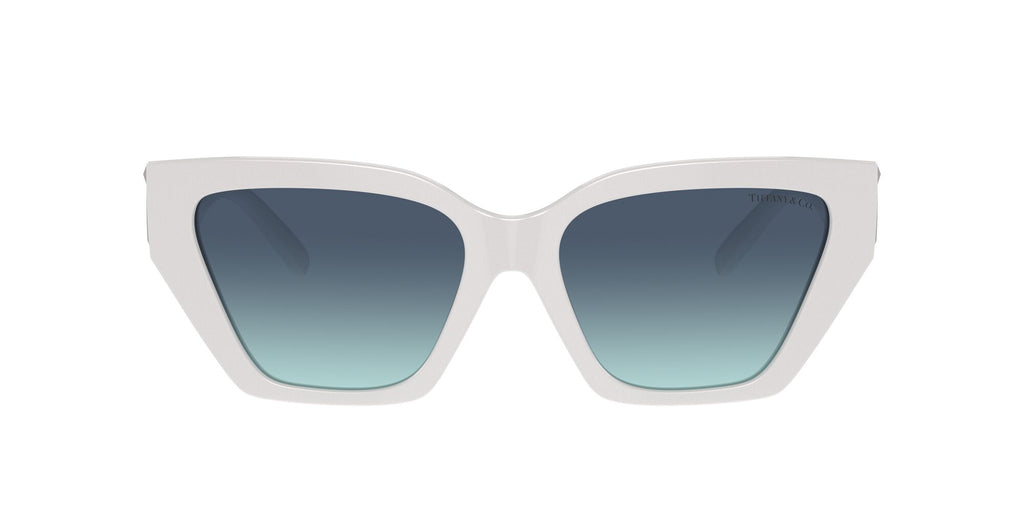 Tiffany 0TF4218F 83929S 55 Bright White / Azure Gradient Blue