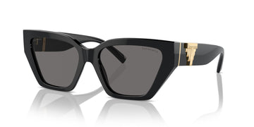 Tiffany 0TF4218 800181 55 Black / Dark Grey Polarized  Polarised