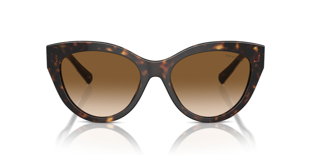 Tiffany 0TF4220F 801551 54 Havana / Clear Gradient Brown
