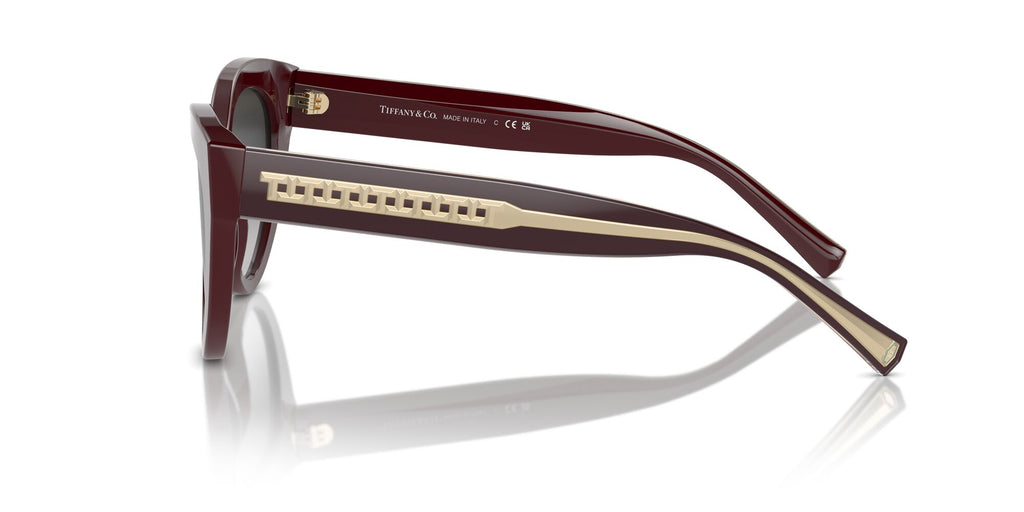 Tiffany 0TF4220 83893C 54 Burgundy / Grey Gradient