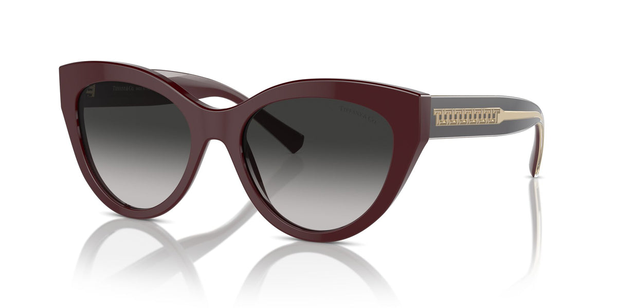 Tiffany 0TF4220 83893C 54 Burgundy / Grey Gradient