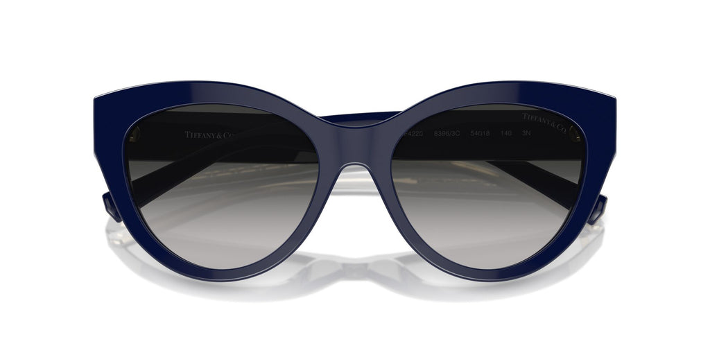 Tiffany 0TF4220 83963C 54 Solid Dark Blue / Grey Gradient