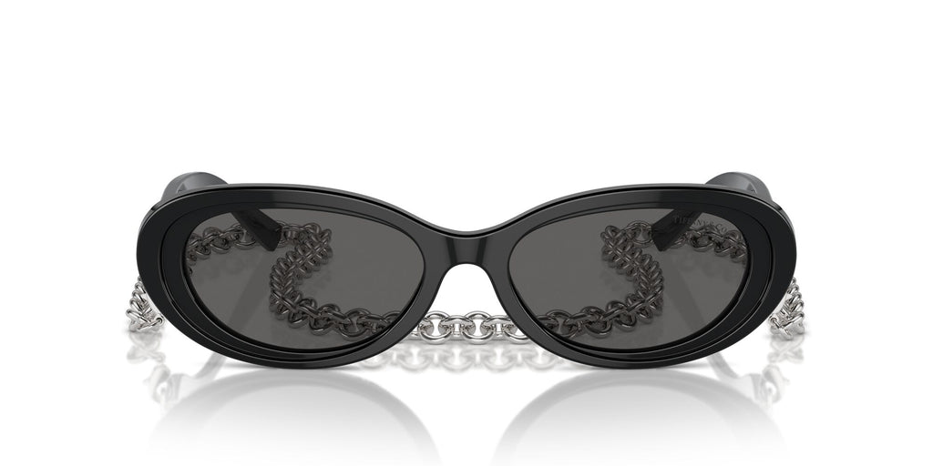 Tiffany 0TF4221F 8001S4 54 Black / Dark Grey