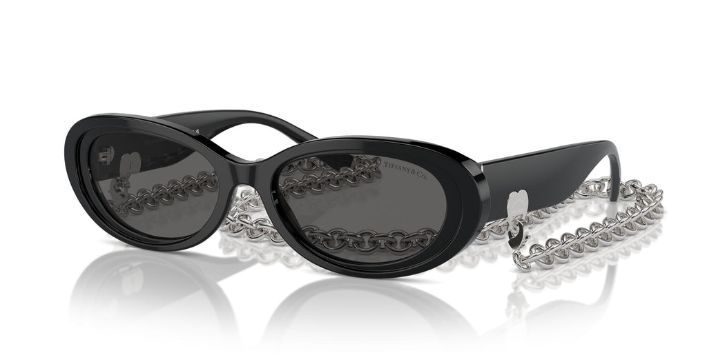 Tiffany 0TF4221 8001S4 54 Black / Dark Grey