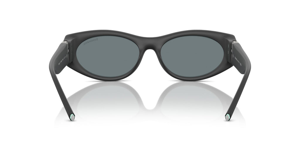 Tiffany 0TF4222U 84136G 55 Black Rubberized / Grey Mirror Black