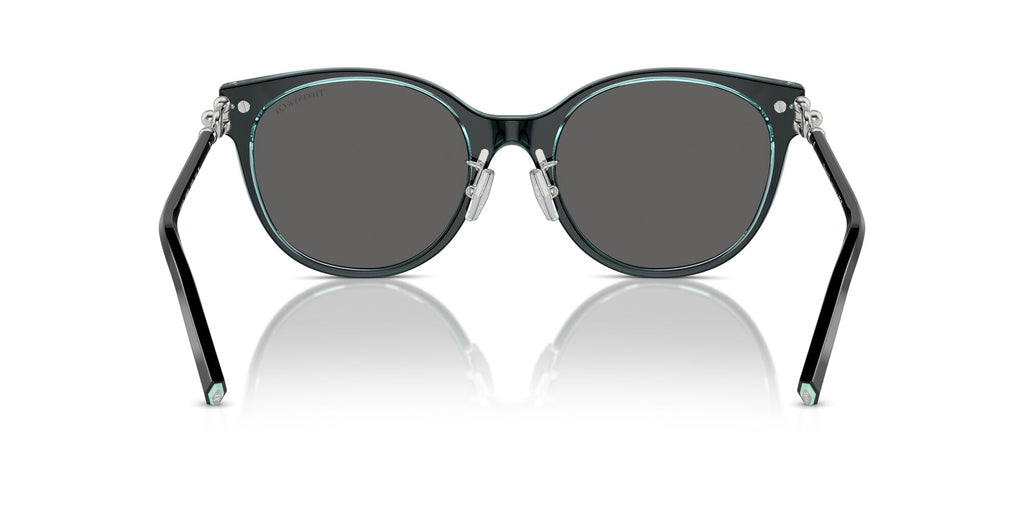 Tiffany 0TF4223D 8285S4 54 Black On Crystal Tiffany Blue / Dark Grey