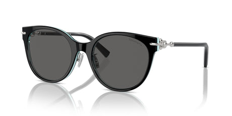 Tiffany 0TF4223D 8285S4 54 Black On Crystal Tiffany Blue / Dark Grey