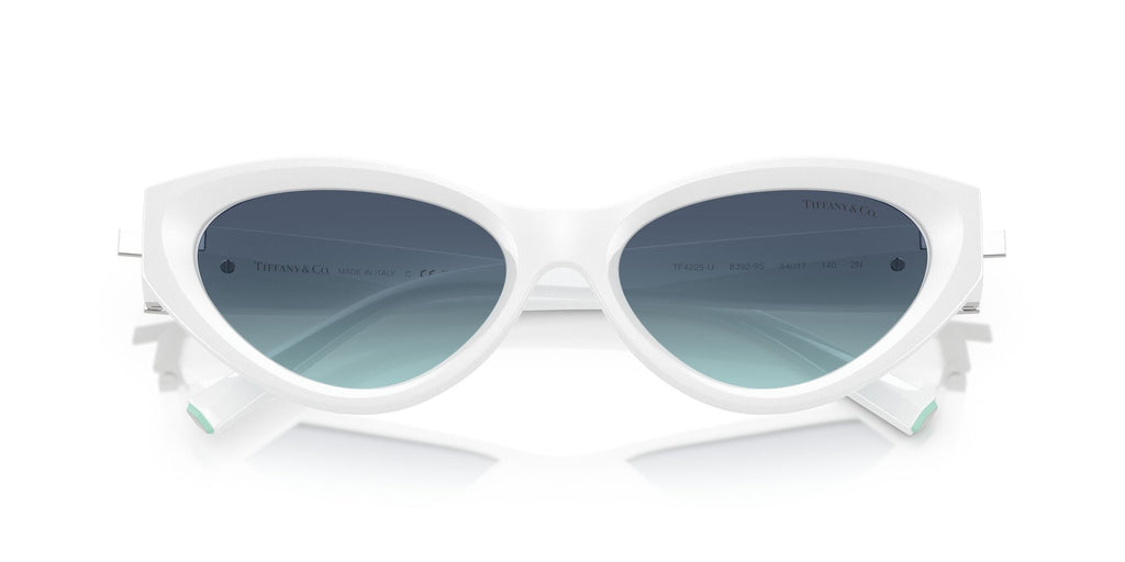 Tiffany 0TF4225U 83929S 54 Bright White / Azure Gradient Blue