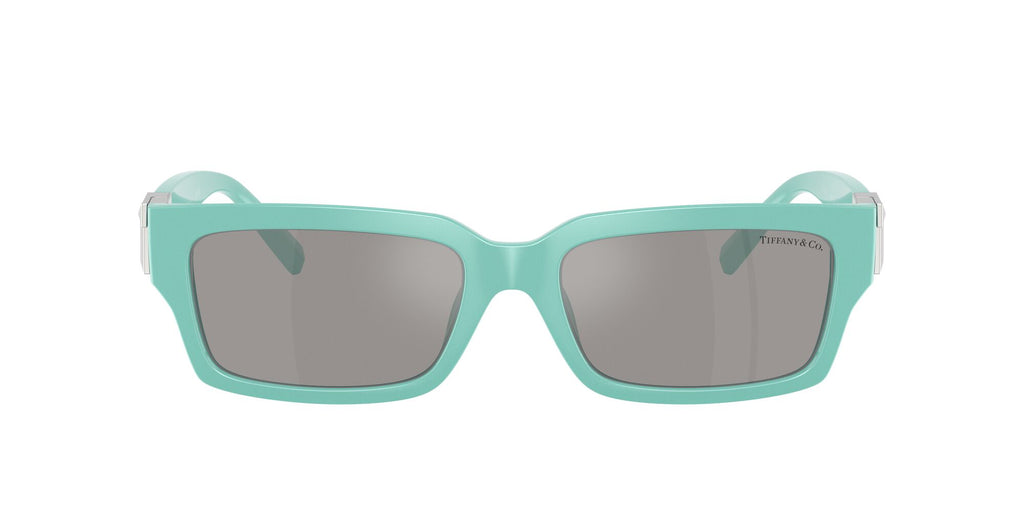 Tiffany 0TF4226U 83886G 56 Tiffany Blue / Light Grey Mirror Silver