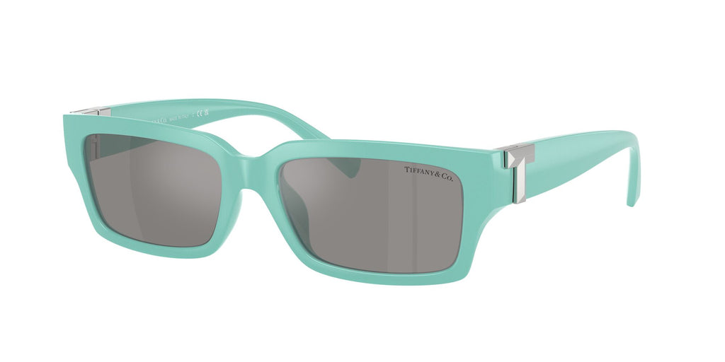 Tiffany 0TF4226U 83886G 56 Tiffany Blue / Light Grey Mirror Silver