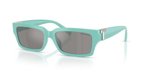 Tiffany 0TF4226U 83886G 56 Tiffany Blue / Light Grey Mirror Silver
