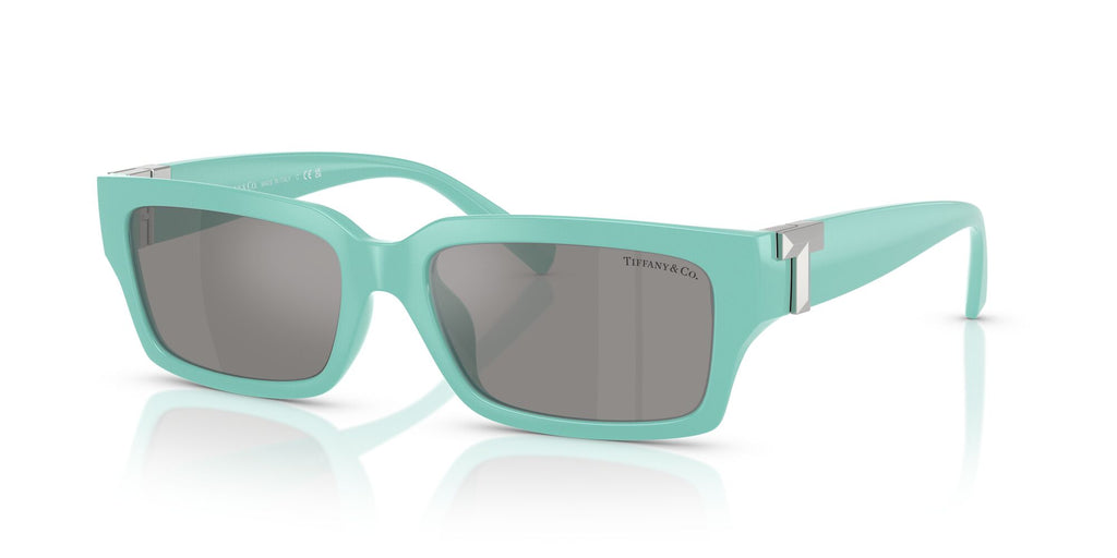 Tiffany 0TF4226U 83886G 56 Tiffany Blue / Light Grey Mirror Silver