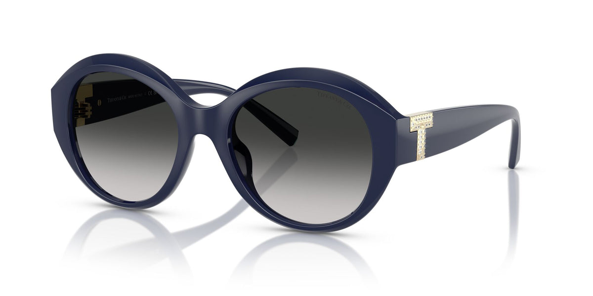 Tiffany 0TF4227BU 83963C 53 Solid Dark Blue / Grey Gradient
