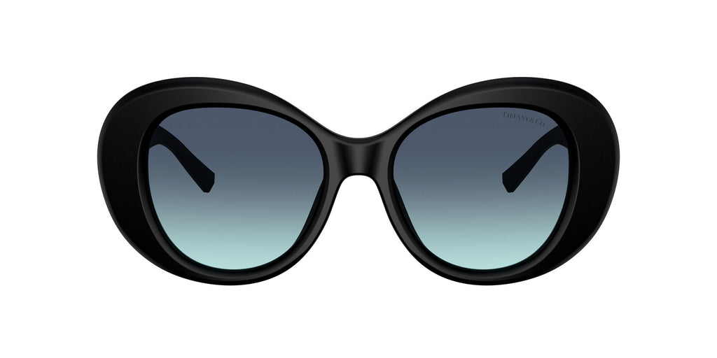 Tiffany 0TF4228F 84259S 52 Matte Black / Azure Gradient Blue