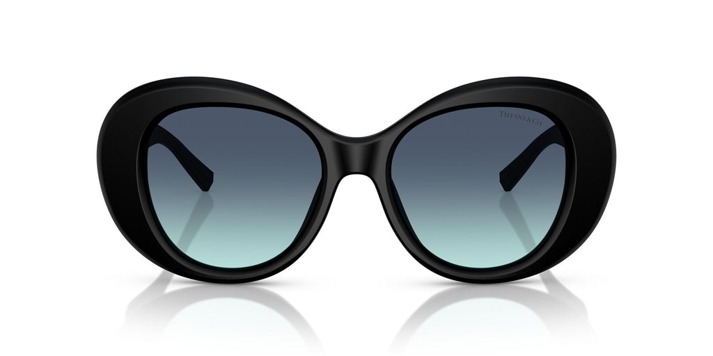 Tiffany 0TF4228F 84259S 52 Matte Black / Azure Gradient Blue