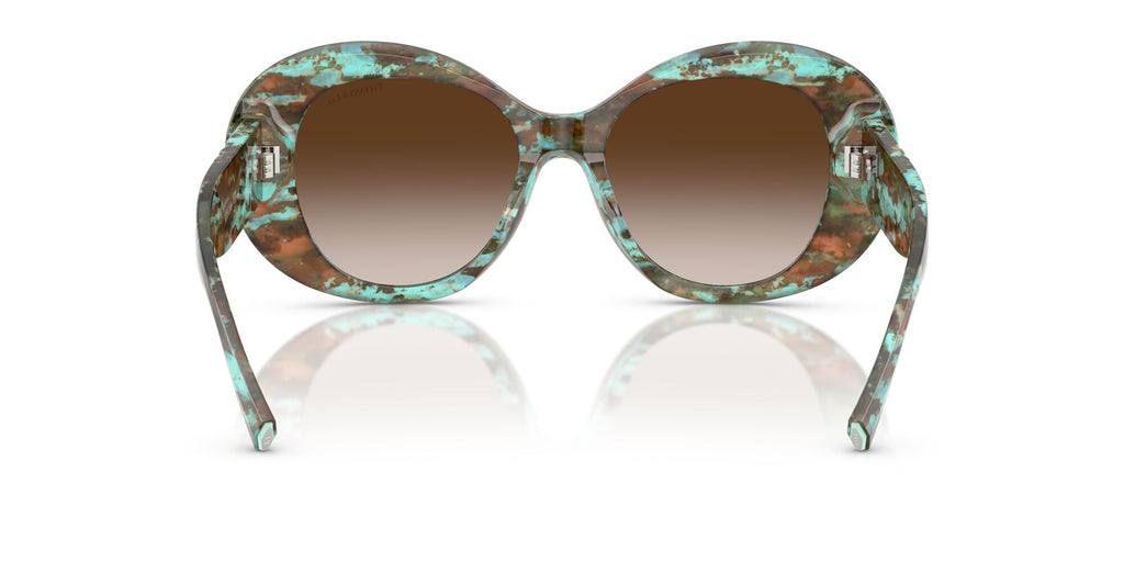 Tiffany 0TF4228 84223B 52 Havana Tiffany Blue / Brown Gradient