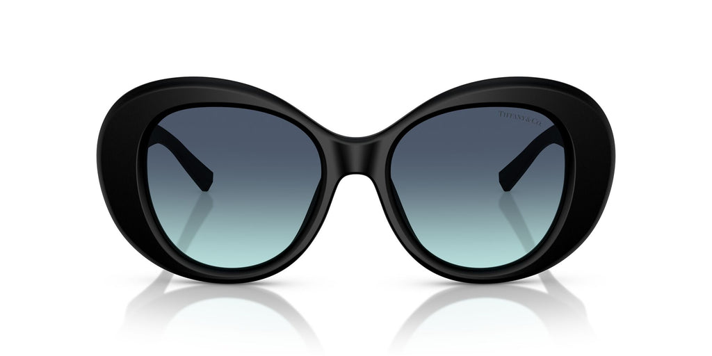 Tiffany 0TF4228 84259S 52 Matte Black / Azure Gradient Blue